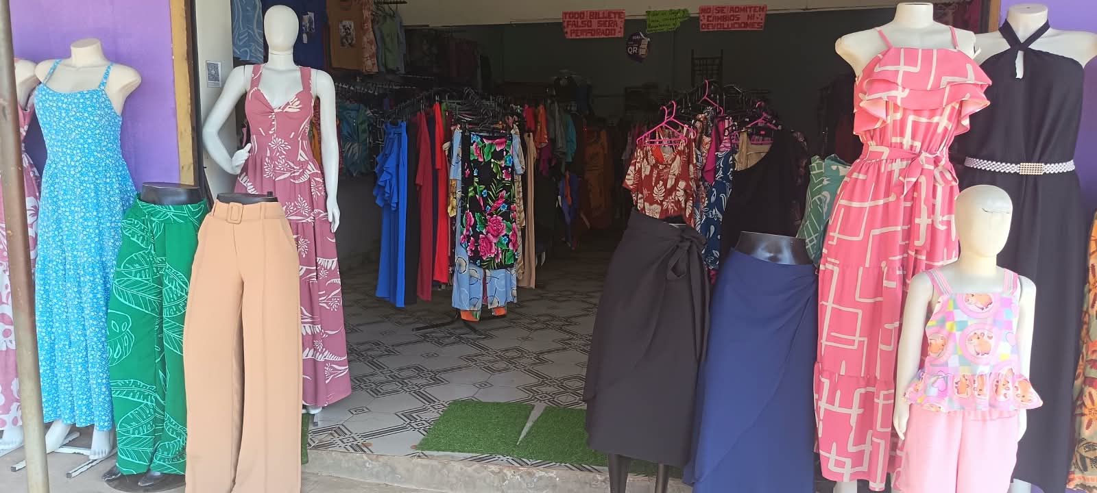 Selección de ropa y accesorios